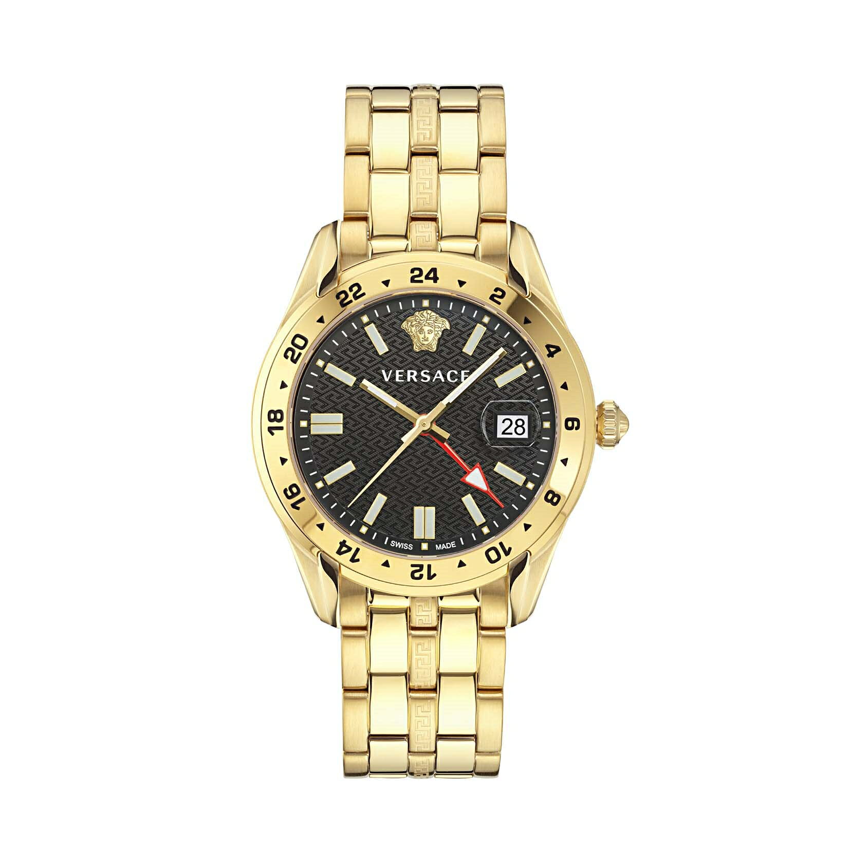 正規販売店 VERSACE ヴェルサーチェ グレカタイム クォーツ メンズ ブラック VE7C00723 worldwidewatch-10001770 WORLD WIDE WATCH楽天市場店 サンプル画像2