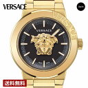 ヴェルサーチェ 腕時計（メンズ） 【公式ストア】VERSACE ヴェルサーチェ MEDUSA INFINITE GENT クォーツ メンズ ブラック VE7E00623 腕時計 ブランド メーカー保証2年+延長保証登録＋2年