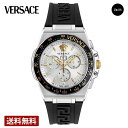 ヴェルサーチェ 腕時計（メンズ） 【公式ストア】VERSACE ヴェルサーチェ GRECA EXTREME クォーツ メンズ シルバー VE7H00123 腕時計 ブランド メーカー保証2年+延長保証登録＋2年