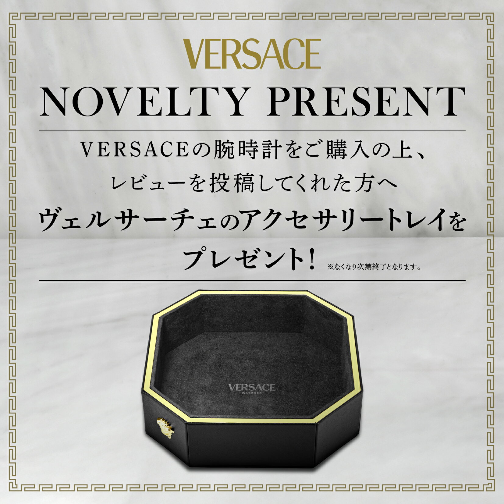【レビュー特典あり】【正規販売店】VERSACE ヴェルサーチェANTEO クォーツ メンズ グリーン VE9H00524 時計 腕時計 ブランド