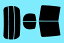 パッソ C3# (KGC30/KGC35/NGC30) カット済みカーフィルム リアセット スモークフィルム 車 窓 日よけ 日差しよけ UVカット (99%) カット済み カーフィルム ( カットフィルム リヤセット) 車検対応