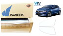リンテック 透明遮熱フィルム WINCOS IR-90HD フォルクス・ワーゲン ポロ (AWCHZ/AWDAD) カット済みカーフィルム フロントドア セット...