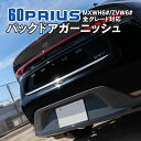 トヨタ プリウス 60系 MXWH6#/ZVW6# 2023.1〜(R5.1〜) 全グレード対応 バックドアガーニッシュ 鏡面メッキ上げステンレス アズーリ