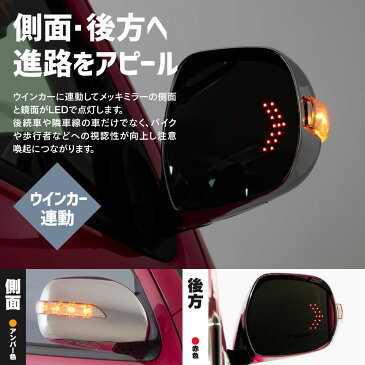 200系 ハイエース GL用 LED ウインカー メッキミラー 電動格納メッキミラー LEDウィンカーミラー 格納ミラー ドアミラー ウインカーミラー メッキ電格ドアミラー メッキドアミラー ダブルLEDウィンカー フットライト付 電動格納式
