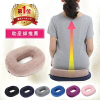 ＼4/24(水)20時～ P10倍!／【楽天1位！14冠獲得】 高反発 円座クッション 産後 痔 ...