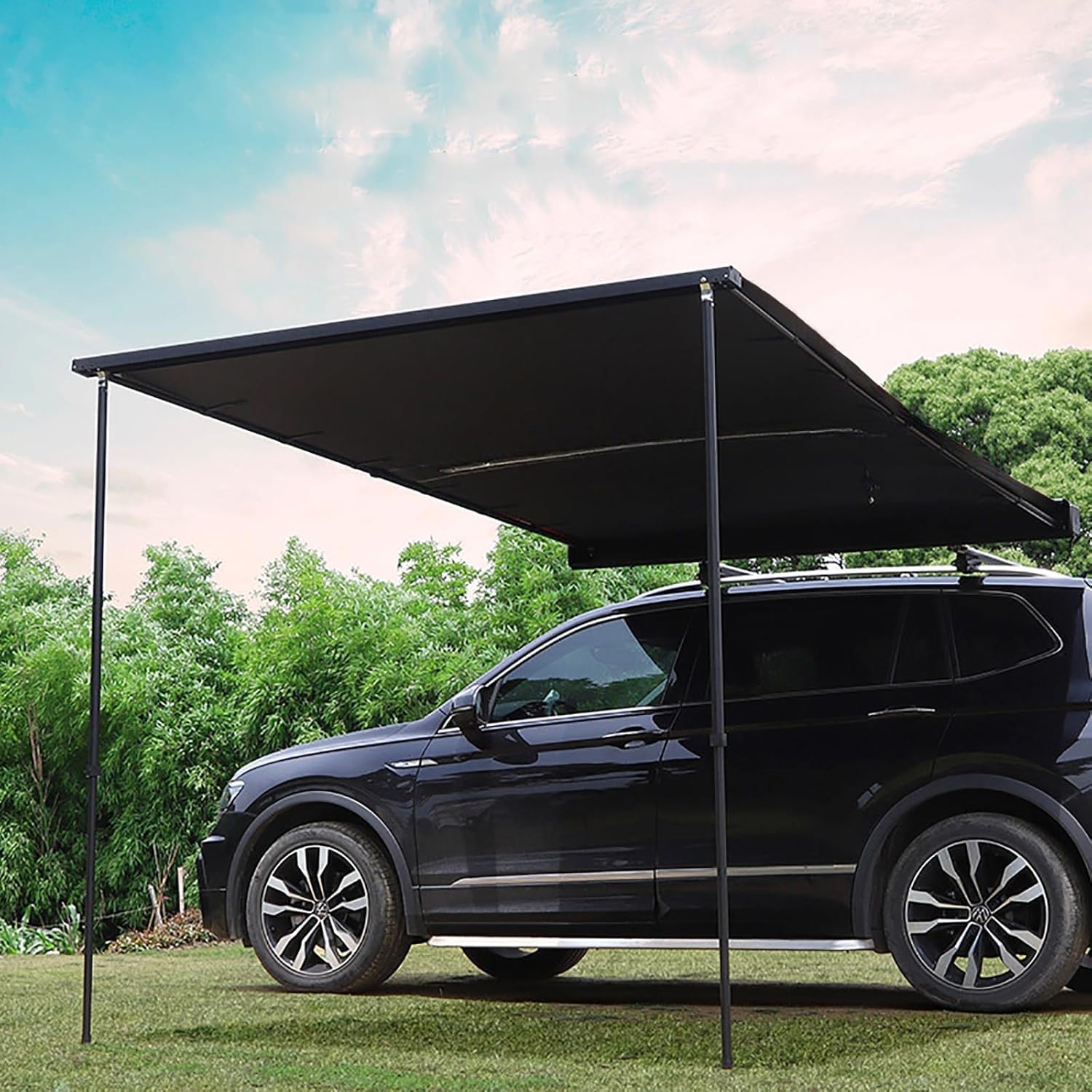 屋外格納式カーサイドオーニング カーサイドタープ プルアウトリップストップ車両オーニング陸上キャン..