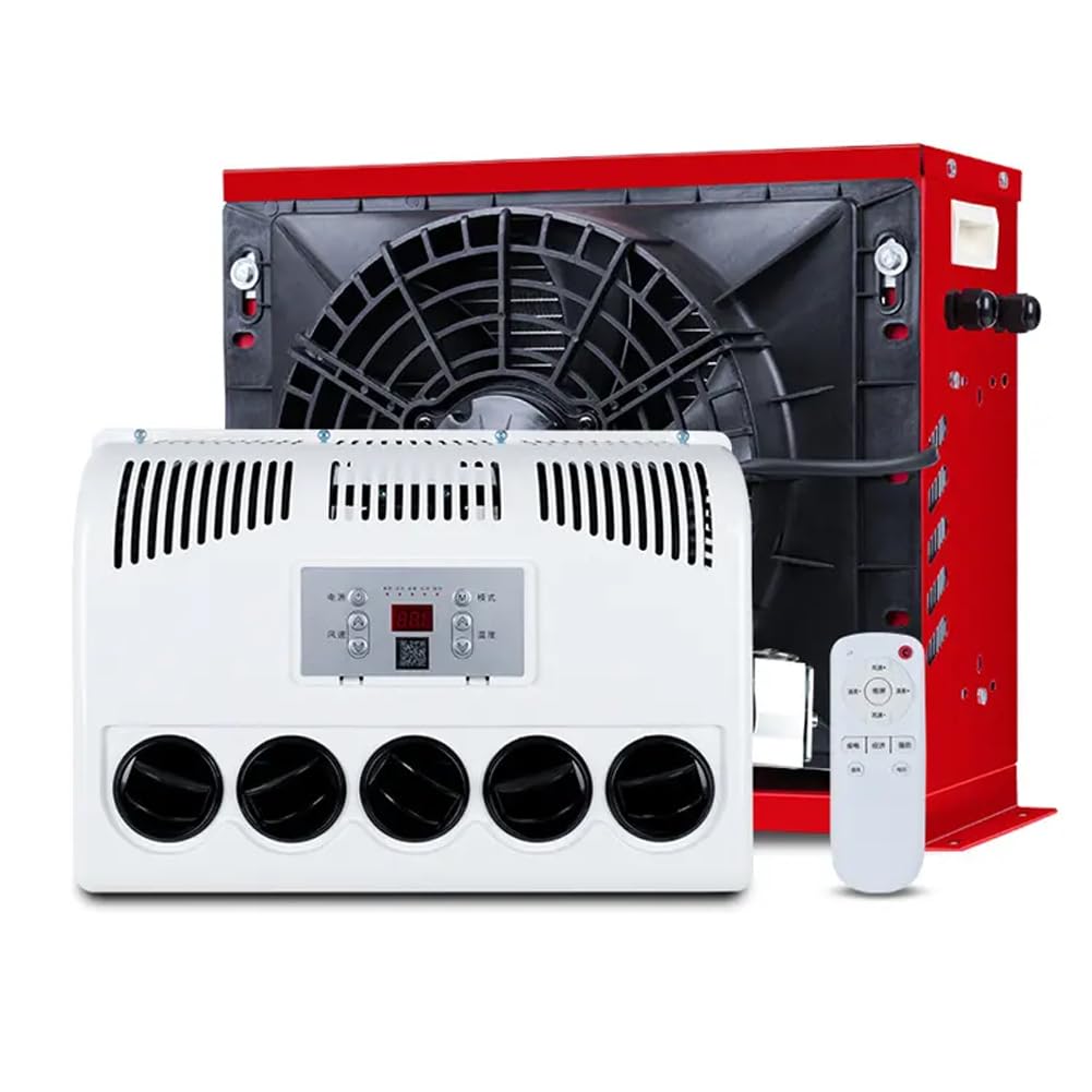 【ポイント5倍!特定商品!11月限定!】12V 24V車用電動エアコン、静音電気エアコン壁掛け式 冷却能力1800W/2200W、住宅車、農業用車両、掘削機、キャンピングカー、トラック、バス、トラックRVに適している