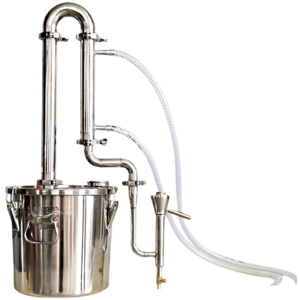 酒造機 304ステンレス製小型 家庭用ワイン醸造キット 密閉型発酵タンク 6L/12L/20L/33L/50L/70L/98L 温..