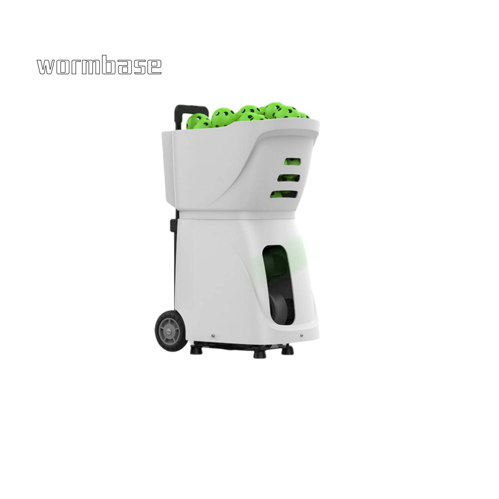 ソフト・硬式テニステニスサーバー 練習機 マルチアングルサーバー 自動テニスランチャー ソフトテニス練習器具 リモコン付き アプリ制御 ハンドル付き 個人練習用ポータブルプロテニスサーバー テニスランチャー
