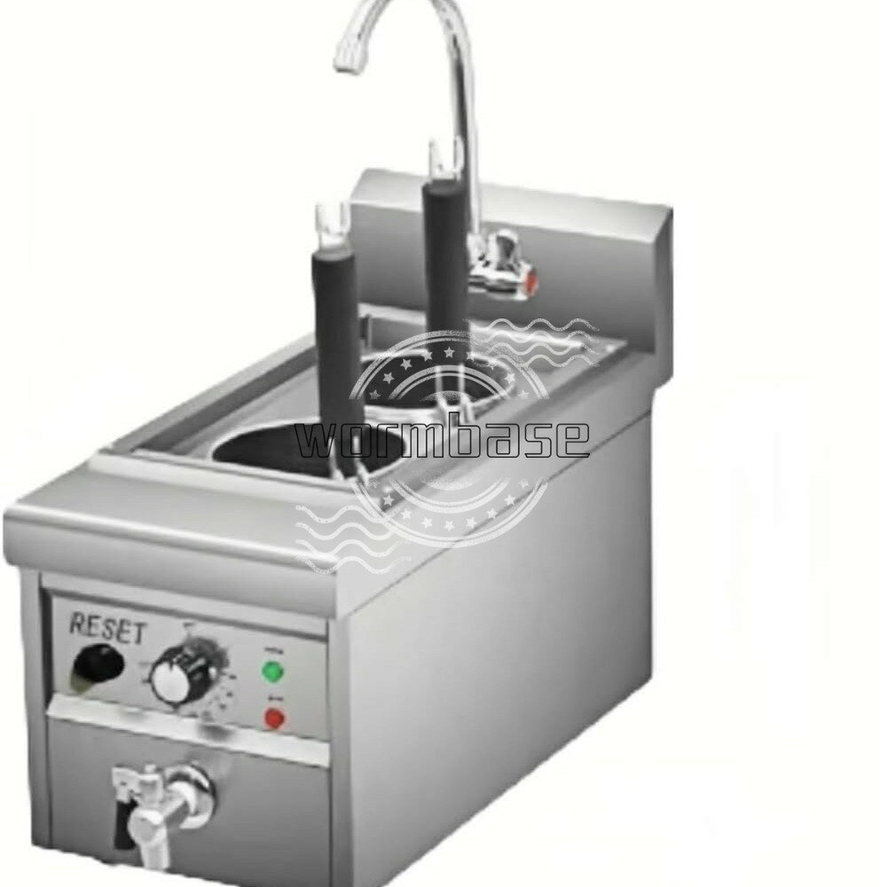 【優れたステンレス鋼素材】：この電気式ゆで麵器全体には耐久性に優れ錆びにくい衛生的なステンレスを採用しました。また、槽内のコーナー部に丸い角加工を施しましたので、清掃がしやすく衛生的です。槽の壁には傾斜をつけ、跳ねた湯を自然に槽に戻します。【人間味のあるデザイン】加熱パイプやフィルターバスケットとの直接接触を避けるための人間化されたパーティション設計により、安全に使用できます。【急速に加熱 温度】M型の発熱管は水を急速に沸点に到達させ、麺を均一に熱を受けます。お好みの温度を調整しやすい。30から110まで調整可能なので、このマシンは多目的に使用でき、おでん/うどん/餃子/シチュー/しゃぶしゃぶ/麺/麺/ワンタン/スープ/ピリ辛鍋などを作ることができます。【一機多役】おでん/うどん/ギョーザ/煮物/しゃぶしゃぶ/麺/粉/ワンタン/汁物/マーラータン。ご注意：空焼き防止のため、電源を入れただけではヒーターが動作しませんので、必ず水を入れてから動作確認して下さい。商品の説明電圧：110V温度設定で30~110この製品は厚みのあるステンレス鋼で作られており、各穴にはふるいが装備されているため、さまざまな食材を同時に調理でき、多くの家庭/商業ニーズを満たし、迅速かつ便利です。このマシンは多目的に使用でき、おでん/うどん/餃子/シチュー/しゃぶしゃぶ/麺/麺/ワンタン/スープ/ピリ辛鍋などを作ることができます。特徴：仕切りは食品が加熱パイプに接触するのを防ぎ、防塵カバーはほこりの侵入を防ぎ、内部の排水穴は排水に便利で、外部の排水パイプは排水に便利です。機器からの放熱を大幅に削減することで、排気温度を低下させます。跳ねた熱湯から傷を保護するもできる。注意：空焚き防止のため、電源を入れただけではヒーターは作動しませんので、動作確認前に必ず水を入れてください。【品質保証】1.商品をお受け取りになった後、製品に不具合や問題がございましたら、どうぞお気軽にご連絡ください。24時間以内に返信し、適切な解決方法をご案内いたします。2．商品のサイズは手作業で測定しているため、1～3cm程度の誤差が生じる場合がございます。あらかじめご了承ください。3．ご使用のモニター環境や撮影時の照明などにより、実際の商品の色が写真と多少異なる場合がございます。あらかじめご了承ください。【優れたステンレス鋼素材】：この電気式ゆで麵器全体には耐久性に優れ錆びにくい衛生的なステンレスを採用しました。また、槽内のコーナー部に丸い角加工を施しましたので、清掃がしやすく衛生的です。槽の壁には傾斜をつけ、跳ねた湯を自然に槽に戻します。【人間味のあるデザイン】加熱パイプやフィルターバスケットとの直接接触を避けるための人間化されたパーティション設計により、安全に使用できます。【急速に加熱 温度】M型の発熱管は水を急速に沸点に到達させ、麺を均一に熱を受けます。お好みの温度を調整しやすい。30から110まで調整可能なので、このマシンは多目的に使用でき、おでん/うどん/餃子/シチュー/しゃぶしゃぶ/麺/麺/ワンタン/スープ/ピリ辛鍋などを作ることができます。【一機多役】おでん/うどん/ギョーザ/煮物/しゃぶしゃぶ/麺/粉/ワンタン/汁物/マーラータン。ご注意：空焼き防止のため、電源を入れただけではヒーターが動作しませんので、必ず水を入れてから動作確認して下さい。商品の説明電圧：110V温度設定で30~110この製品は厚みのあるステンレス鋼で作られており、各穴にはふるいが装備されているため、さまざまな食材を同時に調理でき、多くの家庭/商業ニーズを満たし、迅速かつ便利です。このマシンは多目的に使用でき、おでん/うどん/餃子/シチュー/しゃぶしゃぶ/麺/麺/ワンタン/スープ/ピリ辛鍋などを作ることができます。特徴：仕切りは食品が加熱パイプに接触するのを防ぎ、防塵カバーはほこりの侵入を防ぎ、内部の排水穴は排水に便利で、外部の排水パイプは排水に便利です。機器からの放熱を大幅に削減することで、排気温度を低下させます。跳ねた熱湯から傷を保護するもできる。注意：空焚き防止のため、電源を入れただけではヒーターは作動しませんので、動作確認前に必ず水を入れてください。【品質保証】1.商品をお受け取りになった後、製品に不具合や問題がございましたら、どうぞお気軽にご連絡ください。24時間以内に返信し、適切な解決方法をご案内いたします。2．商品のサイズは手作業で測定しているため、1～3cm程度の誤差が生じる場合がございます。あらかじめご了承ください。3．ご使用のモニター環境や撮影時の照明などにより、実際の商品の色が写真と多少異なる場合がございます。あらかじめご了承ください。
