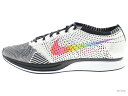 NIKE FLYKNIT RACER BETRUE 902366-100 white/multi-color-black ナイキ フライニット レーサー 【新古品】