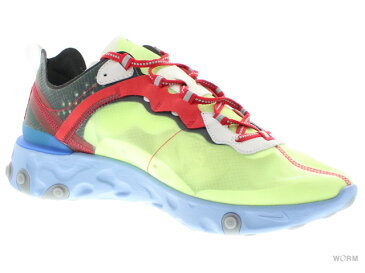 NIKE REACT ELEMENT 87 / UNDERCOVER bq2718-700 volt/university red-black ナイキ リアクト エレメント アンダーカバー 未使用品【中古】