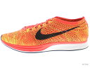 NIKE FLYKNIT RACER 526628-602 bright crimson/black-volt ナイキ フライニット レーサー 【新古品】