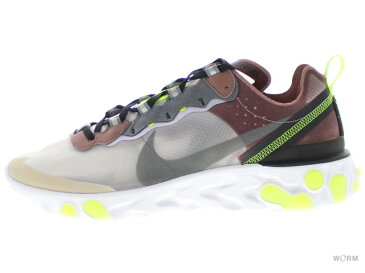 NIKE REACT ELEMENT 87 aq1090-002 desert sand/cool grey ナイキ リアクト エレメント 未使用品【中古】