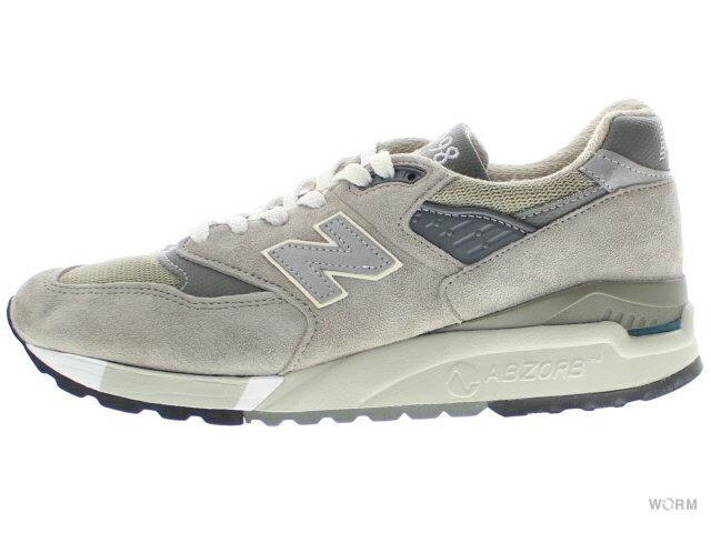 NEW BALANCE M998 GRAY ニューバランス グレー MADE IN USA 【新古品】のサムネイル