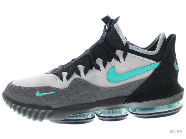 NIKE LEBRON XVI LOW AC EP ci3358-003 wolf grey/clear jade-black ナイキ レブロン 16 ロウ 未使用品【中古】