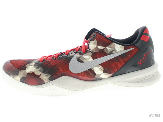 NIKE KOBE 8 SYSTEM 555035-601 univrsty red/sl-nbl rd-pl gry ナイキ コービー 未使用品【中古】