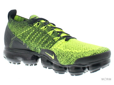 NIKE AIR VAPORMAX FLYKNIT 2 942842-701 volt/black-volt ナイキ エア ヴェイパーマックス フライニット 未使用品【中古】