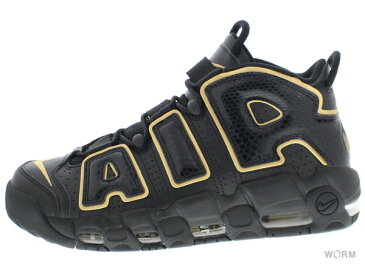 NIKE AIR MORE UPTEMPO '96 FRANCE QS av3810-001 black/metallic gold ナイキ エア モア アップテンポ 未使用品【中古】