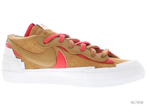 NIKE BLAZER LOW / SACAI dd1877-200 lt british tan/university red ナイキ ブレザー ロウ 【新古品】