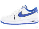 NIKE AIR FORCE 1 039 07 LV8 dc8873-100 white/white-black-game royal ナイキ エア フォース ロウ 【新古品】