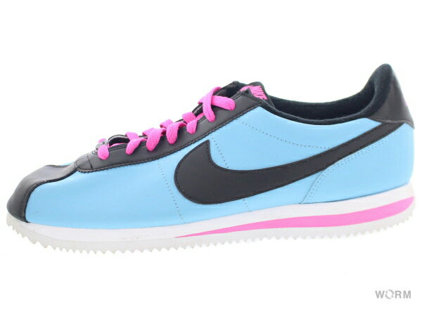 NIKE CORTEZ LEATHER "SOUTH BEACH" by2527-400 miami blue/pink black ナイキ コルテッツ レザー サウスビーチ 【新古品】