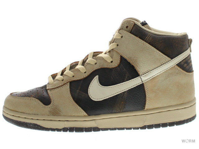 NIKE DUNK HIGH 308348-221 dark brown/sand ナイキ ダンク ハイ 【新古品】