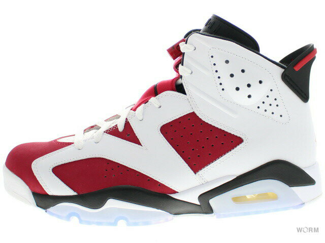 【US9】 AIR JORDAN 6 RETRO CARMINE 384664-160 【新古品】