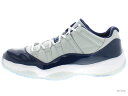 AIR JORDAN 11 RETRO LOW "GEORGETOWN" 528895-007 grey mist/white-midnight navy エア ジョーダン 11 未使用品【中古】