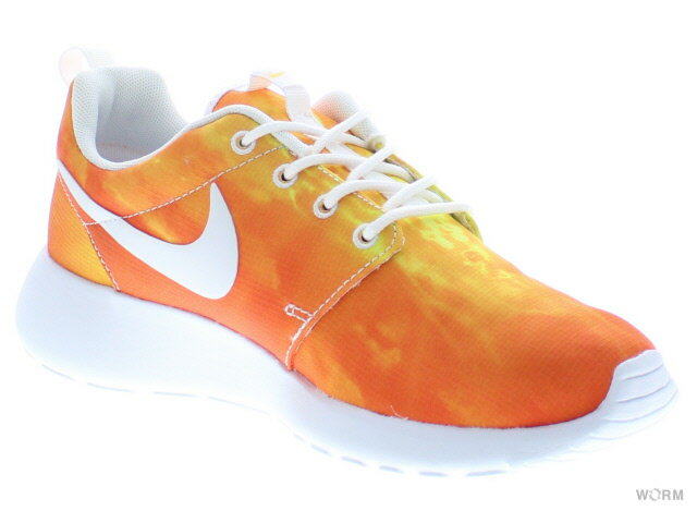 WMNS NIKE ROSHERUN 511882-118 white/white-atomic mango ウィメンズ ナイキ ローシラン 【新古品】