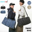 旅行バッグ 大容量 トラブルかばん 3way 個性的 デニム タッセル 手提げ 肩かけ 一泊二日 底鋲付き ボストンバッグ マザーズバッグ 小物整理 機内持ち運...
