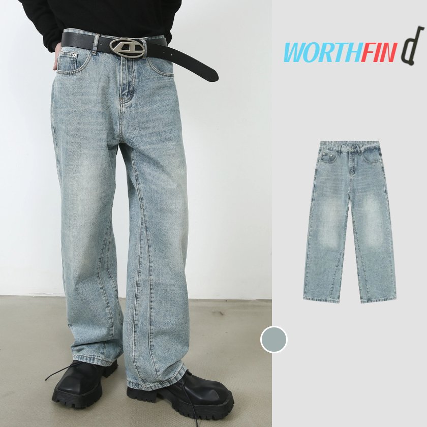 乐天商城 - ストレートパンツ デニムパンツ ゆったり ワイド ジーンズ バギーパンツ デニム ルーズシルエット ヴィンテージライク デニム ワイドデニムパンツ ルーズシルエット 大きいサイズ ジーンズ メンズ ジーパン バギーパンツ カッコイイ おしゃれ