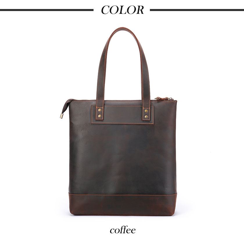 ビジネスバッグ ブリーフケース トートバッグ ハンドバッグ 手提げ 本革 厳選牛革 レザー ビンテージ メンズ A4 PC収納 パソコンバッグ 通勤 通学 高級感 おしゃれ ギフト 父の日