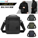 WE POWER ショルダーバッグ メンズ 型崩れしない レディース ハンドバッグ 斜めがけ 肩掛け 超軽量 大容量 多機能 撥水 おしゃれ かっこいい 丈夫 ...