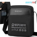 WE POWER ショルダーバッグ メンズ 斜めがけ メッセンジャーバッグ ボディバッグ 2way 鞄 肩掛けバッグ ナイロン 手提げ 小さめ 軽量 ミニ miniメッセンジャーバッグ 手提げバッグ ハンドル 多機能 出張 旅行 通勤 撥水 ワンショルダーバッグ 多層収納 送料無料(4)