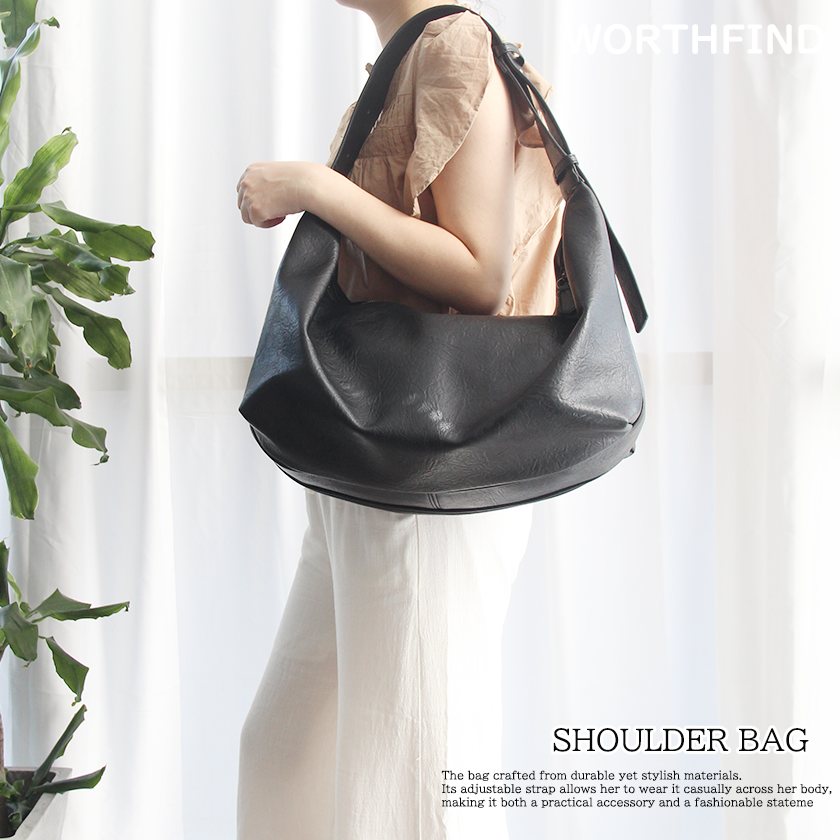 レディース ショルダーバッグ PC収納 PU A4対応 斜めがけ 肩掛け 多機能 大容量 撥水 仕切りあり 通勤用 仕事用 カジュアル 普段使い 自立 高級感 シンプル プレゼント ギフト 女子 ワーカー 綺麗め 誕生日 卒園 卒園式