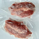 【自然育ちの牧草牛 プレミアム グラスフェッドビーフ みすじ ステーキ用 厚切り ブロック 2-3枚 400g】 完全放牧 パスチャーレイズド 牧草牛 プレミア...