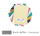 キャンソン ミ・タント シートパック A4サイズ チャコールグレー 10枚入×5パック 321-704P