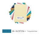 キャンソン ミ・タント シートパック A4サイズ ターコイズブルー 10枚入×5パック 321-689P