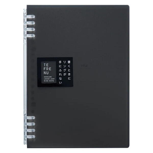 キングジム リングノート テフレーヌ A5 黒 9854TTE-BK