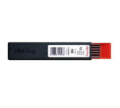 ロットリング 2mm芯 ホルダー用替芯 HB 12本入 S0230451 611955