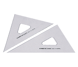 ステッドラー マルス 製図用三角定規 16cm 1組 564 16TN