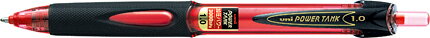 三菱鉛筆　油性ボールペン　パワータンク スタンダード　1.0mm　インク色　赤　SN200PT10.15のサムネイル