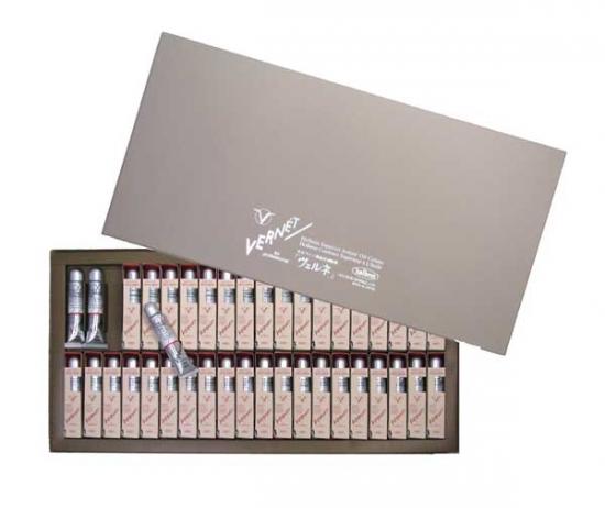 ホルベイン 高品位油絵具 ヴェルネ 20ml V198 40色 紙函全色セット 011198