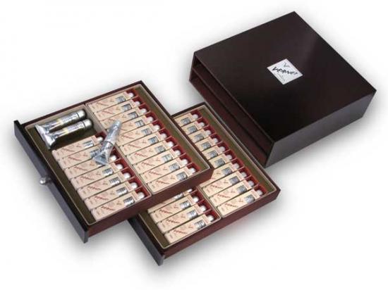 ホルベイン 高品位油絵具 ヴェルネ 20ml V199 40色 木函全色セット 011199