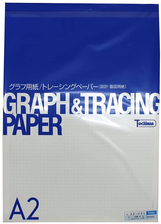 独自に開発した寸法安定性に優れた正確な用紙で、ECF(無塩素漂白)パルプを使用しているので、燃やしてもダイオキシンを発生させない環境対応のエコ製品です。 罫線(けいせん)は微細で、伸縮も少ないので正確な記録ができます。 特漉きの上質紙は平滑がよいので、鉛筆・ボールペン・インクペンなどいろいろな筆記具でスムーズでシャープな線が描けます。 建築設計用のグラフ用紙で、建築士試験の練習用としてご利用できます。 ■グラフサイズ：382.2mm×564.2mm ■刷色：アイ色 ■入数：50枚　