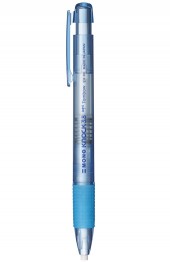 トンボ鉛筆　ホルダー消しゴム　モノノック3.8　透明ブルー軸　EH-KE40