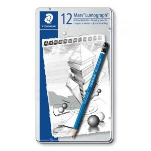 ステッドラー マルス ルモグラフ 製図用高級鉛筆 12本セット 100 G12