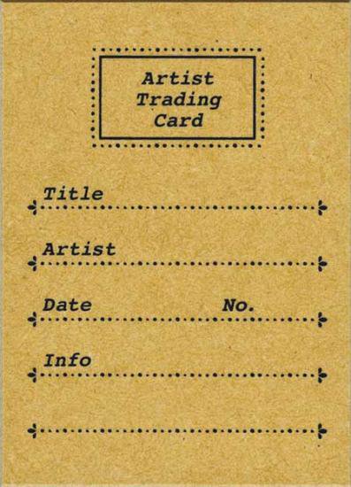 ホルベイン アーティストトレーディングカード スタンプ EK-01 263221