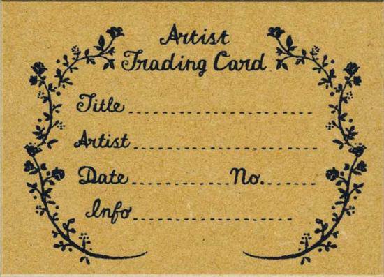 ホルベイン アーティストトレーディングカード スタンプ EK-04 263224